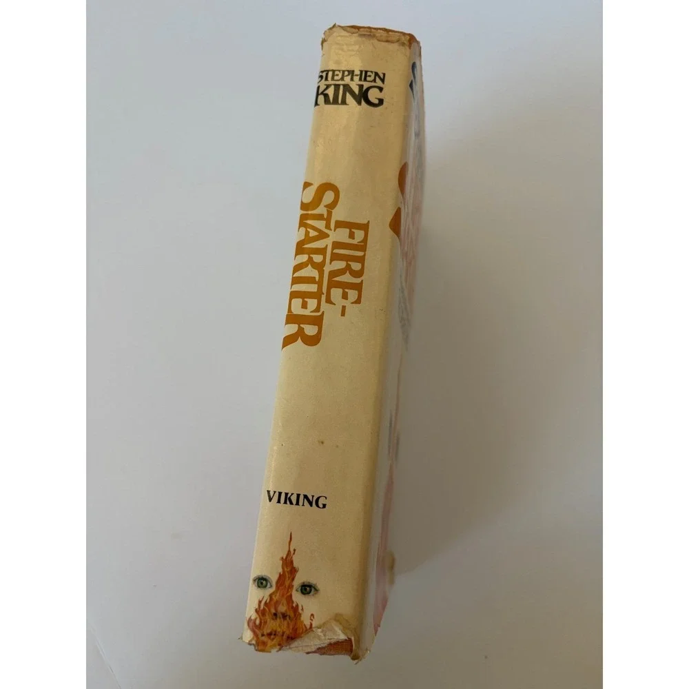 Firestarter Stephen King First Edition 1980 Viking‎ Press Hardcover Horror Novel
